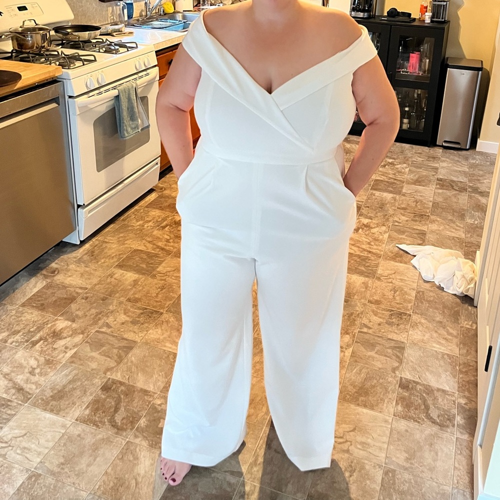 NWT Bridal Jumpsuit